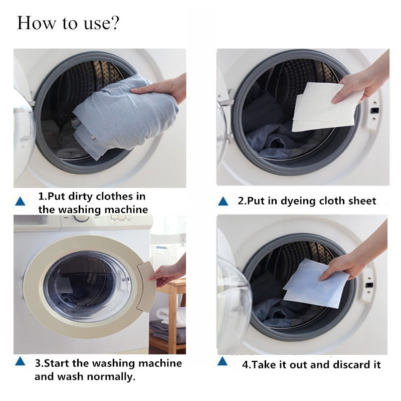 Washing Machine Proof Colour Absorption Sheet