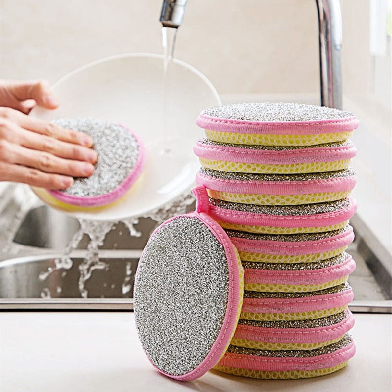 Double Side Dishwashing Sponge