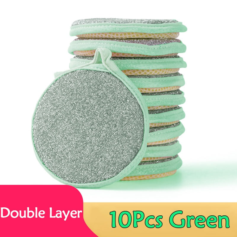 Double Side Dishwashing Sponge