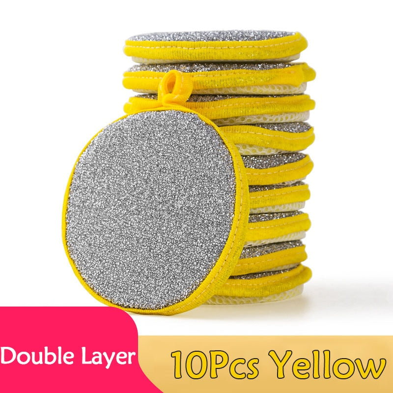 Double Side Dishwashing Sponge