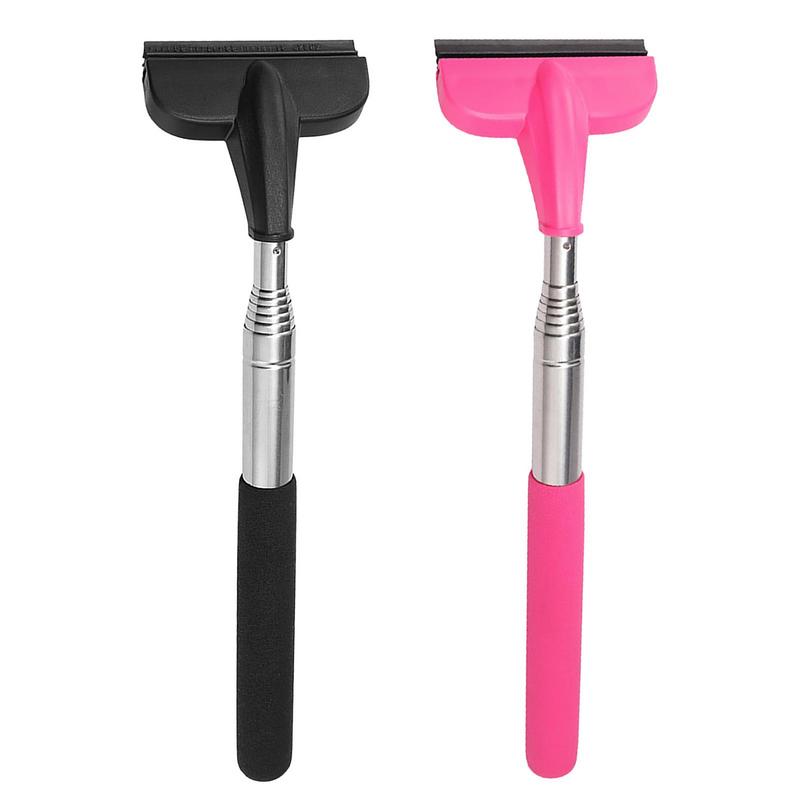 Telescopic Rearview Mirror Squeegee