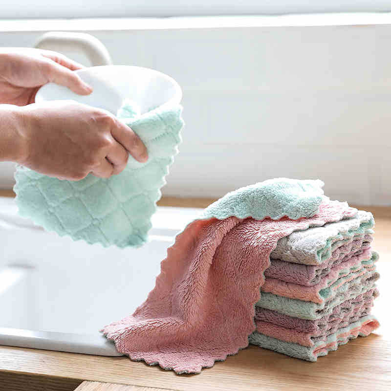 Super Absorbent Microfiber Kitchen Dish Cloth