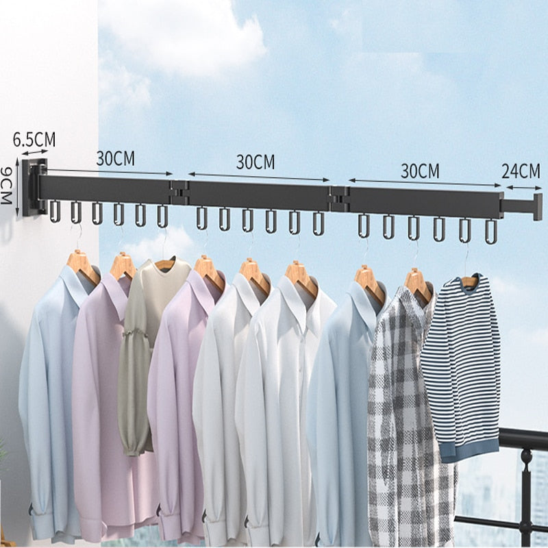 Indoor Retractable Cloth Drying Rack