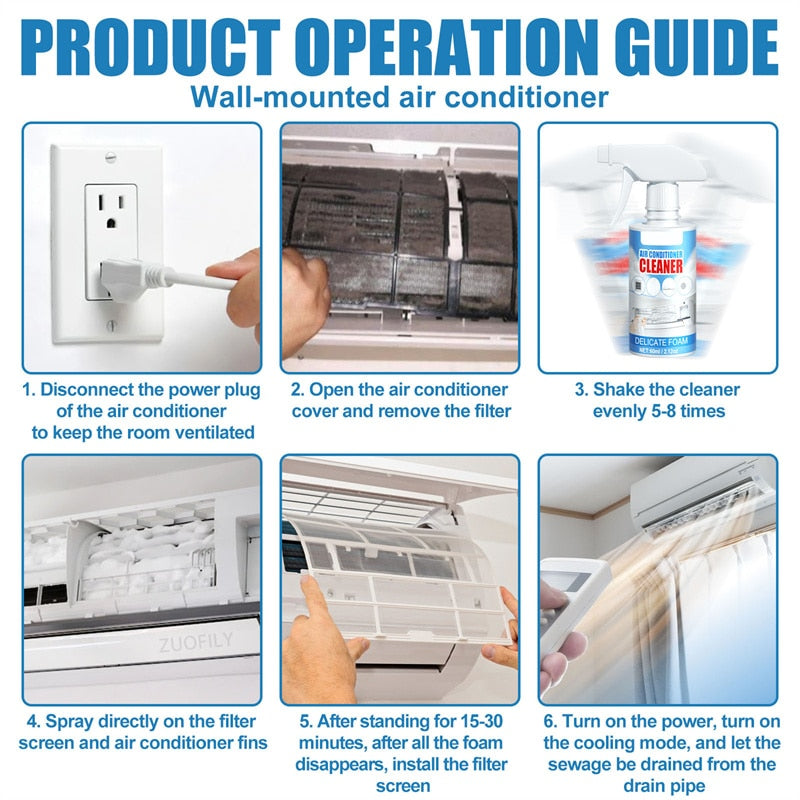 Foaming Sprayer Air Conditioner Cleaner