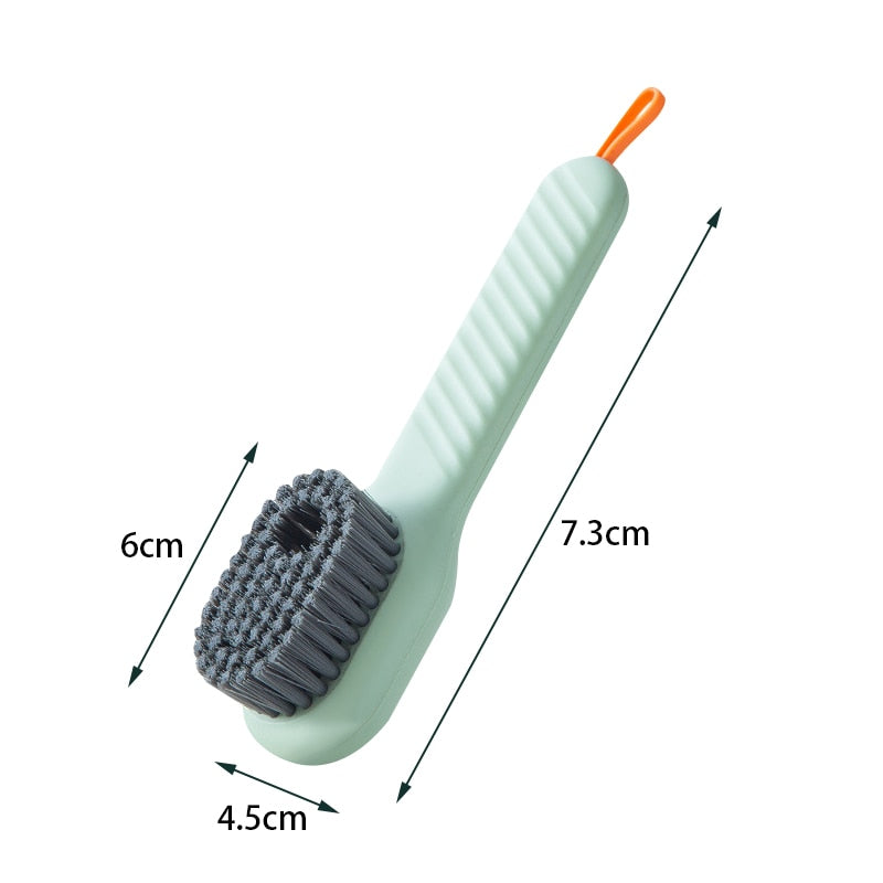 Multifunction Bristled Liquid Cleaning Brush