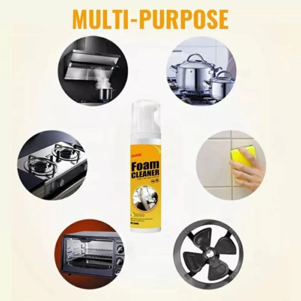 Multi-purpose Foam Cleaner Spray