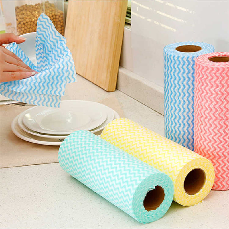 Disposable Reusable Kitchen Rolls