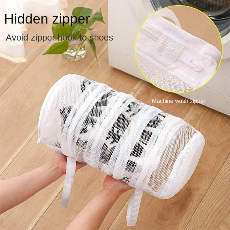 Mesh Washing Machine Shoes Bag