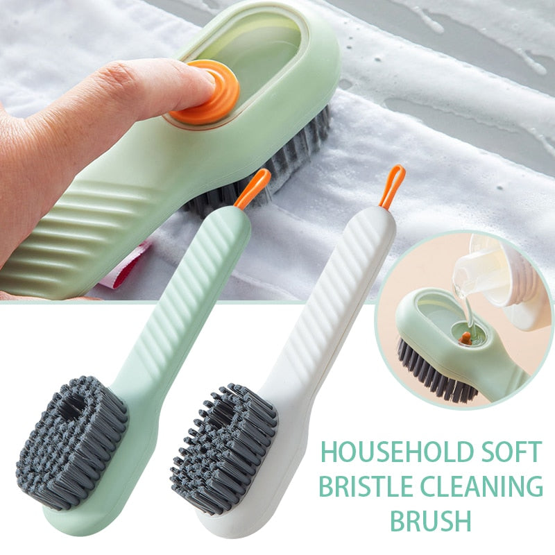 Multifunction Bristled Liquid Cleaning Brush