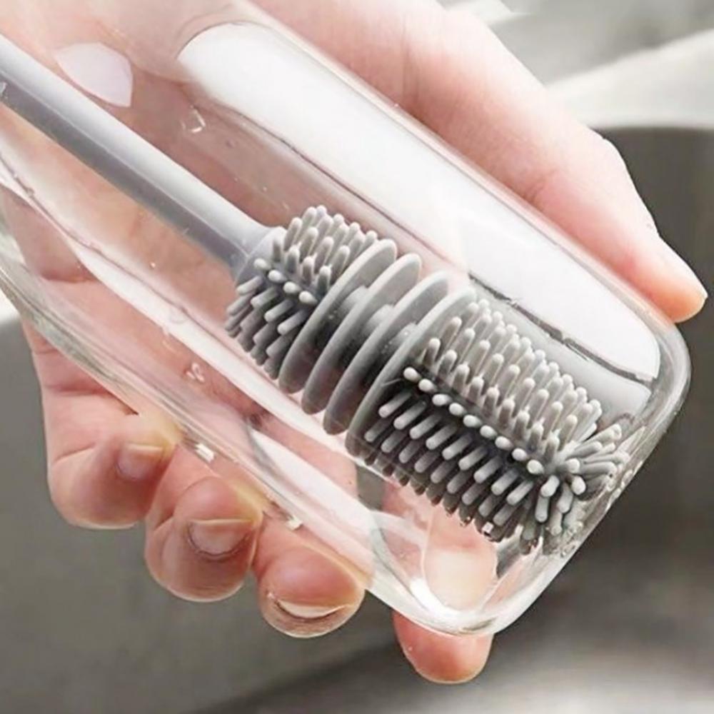 Long Handle Silicone Cup Brush